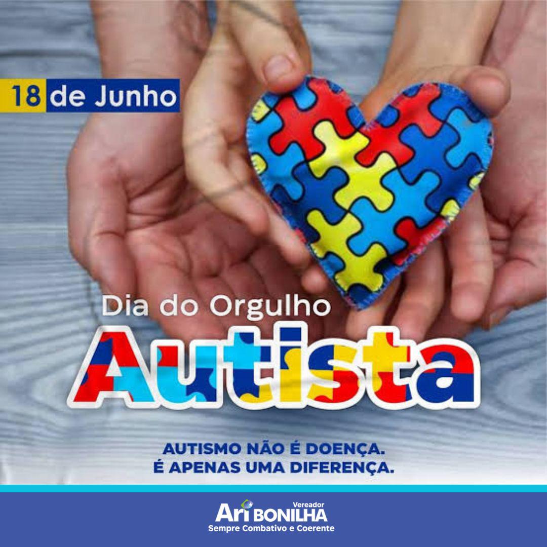 Dia Mundial do Orgulho Autista.