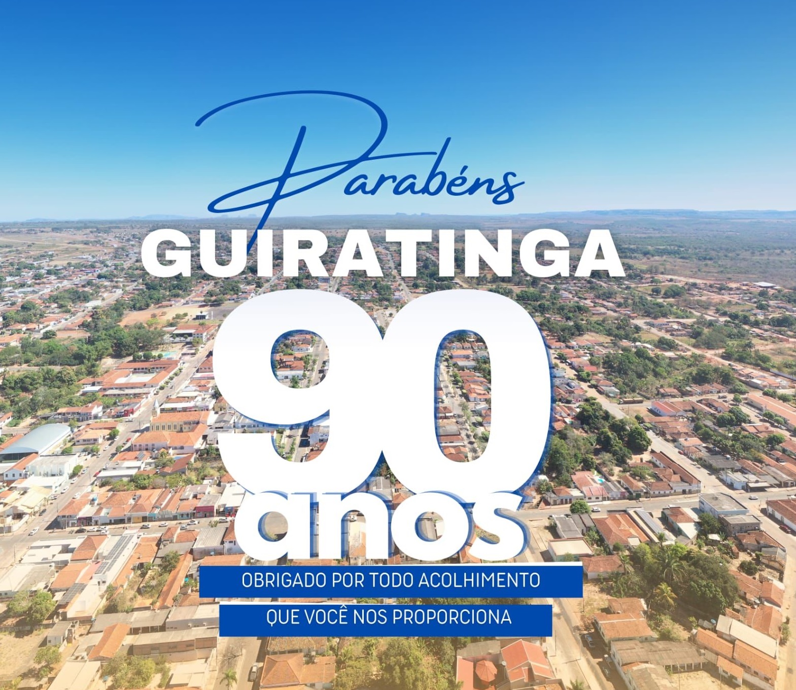 Parabéns Guiratinga! 