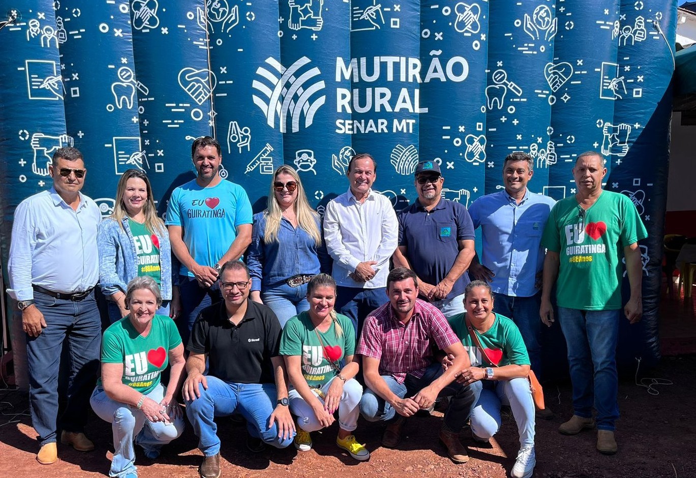 SINDICATO RURAL DE GUIRATINGA COMEMORA ATENDIMENTOS DO MUTIRÃO RURAL.