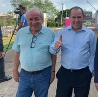 VEREADORES ARI BONILHA E FERNANDINHO ESTIVERAM COM O PREFEITO BARGA ROSA EM CUIABÁ.